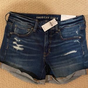 American Eagle Midi Jean Shorts- NWT